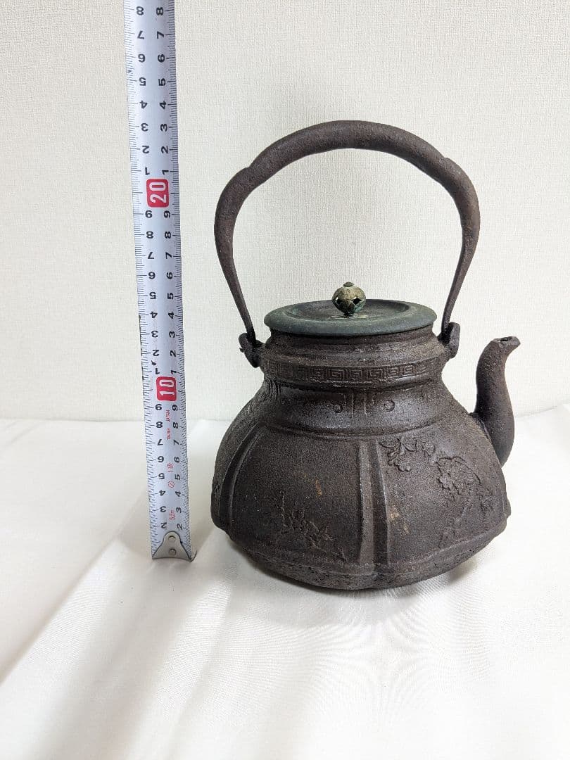 龍文堂 鉄瓶 アンティーク ヴィンテージ 古道具 骨董