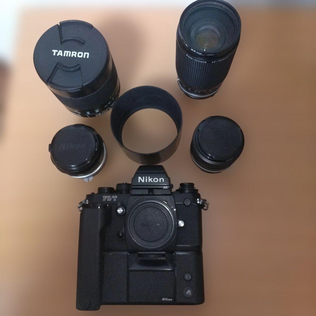 Nikon F3/T　チタン　レンズ・モータードライブセット