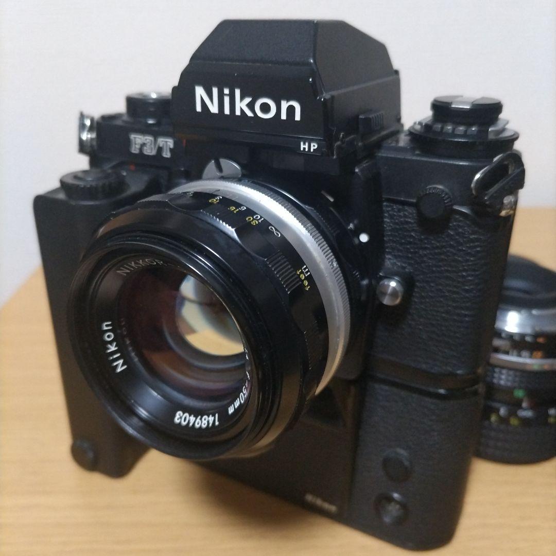 Nikon F3/T　チタン　レンズ・モータードライブセット