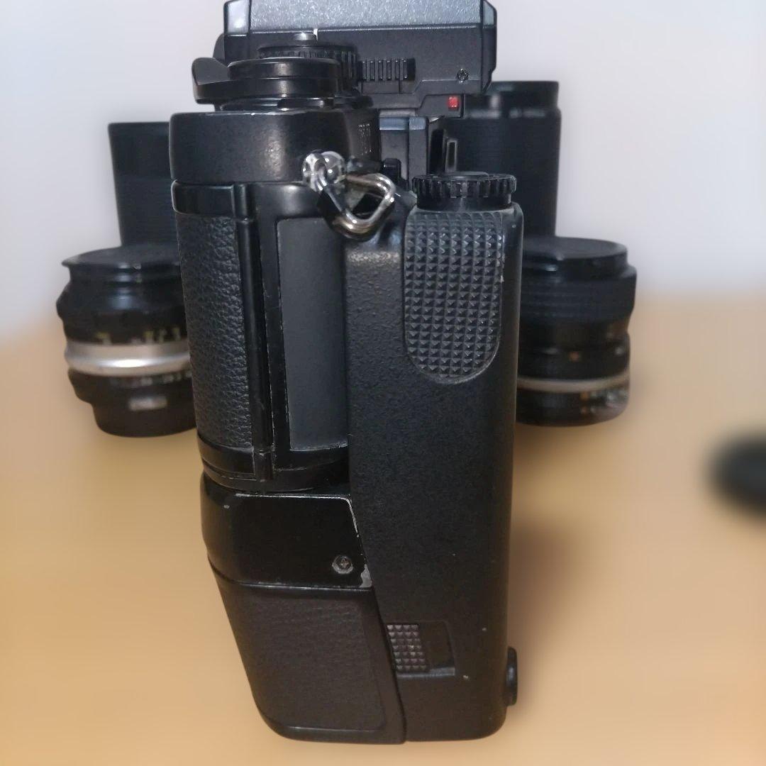 Nikon F3/T　チタン　レンズ・モータードライブセット