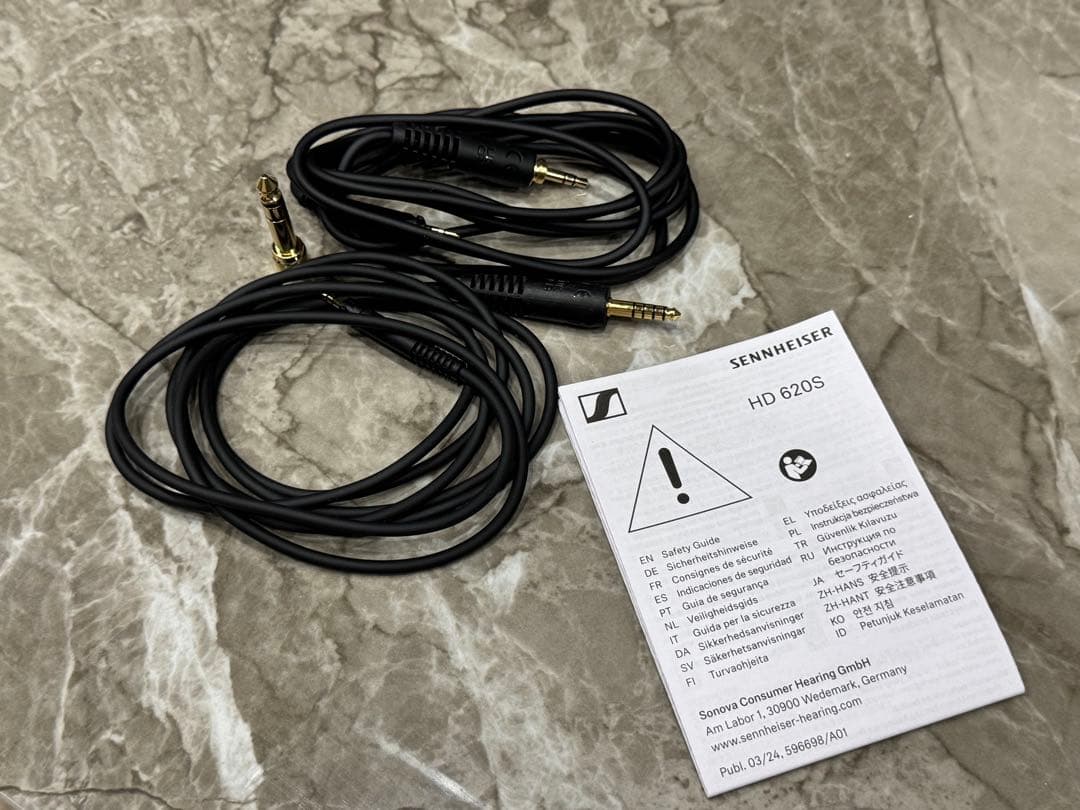 Sennheiser HD620S 密閉型有線ヘッドホン【4.4mmケーブル付】