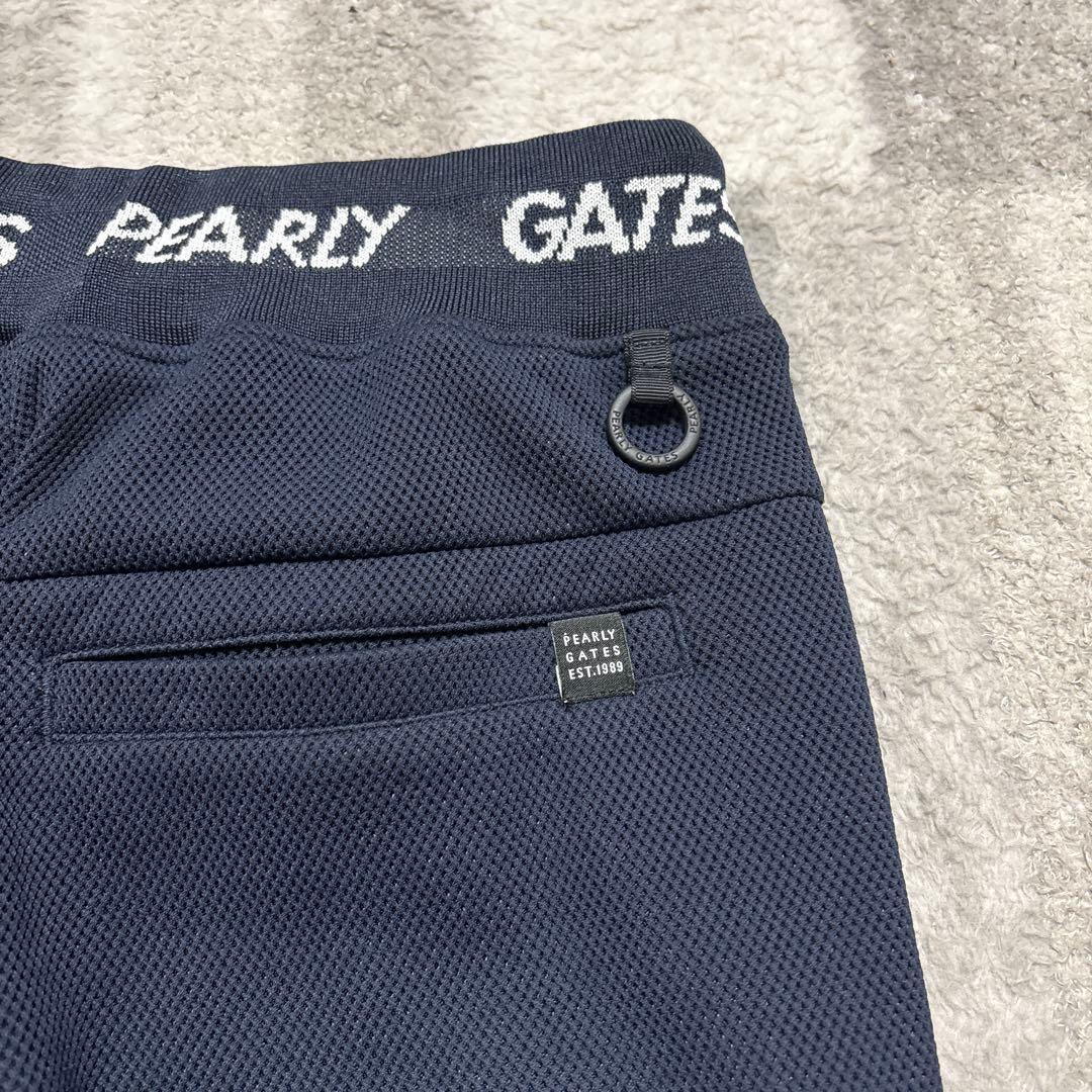 パーリーゲイツ ジョガーパンツ　ゴルフパンツ1(M) レディース　ネイビー系
