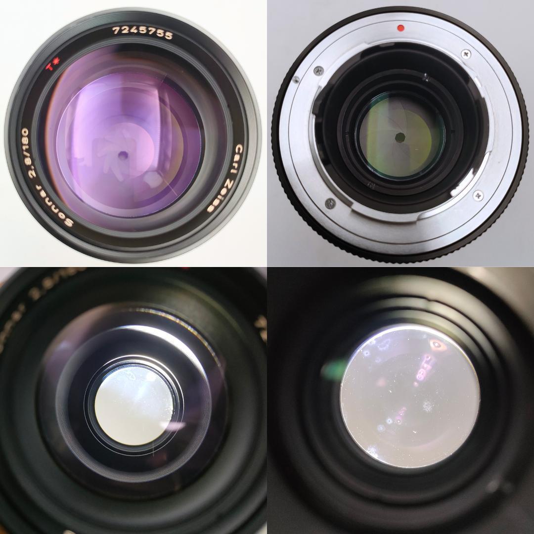 フィルムカメラ CONTAX Carl Zeiss Sonnar 180mm F2.8 AEJ