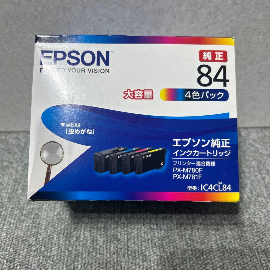 エプソン 純正インクカートリッジ IC4CL84 4色パック 未使用品