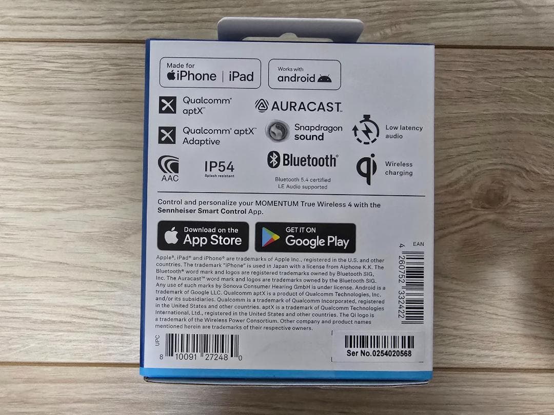 Sennheiser MOMENTUM True Wireless 4 ゼンハイ