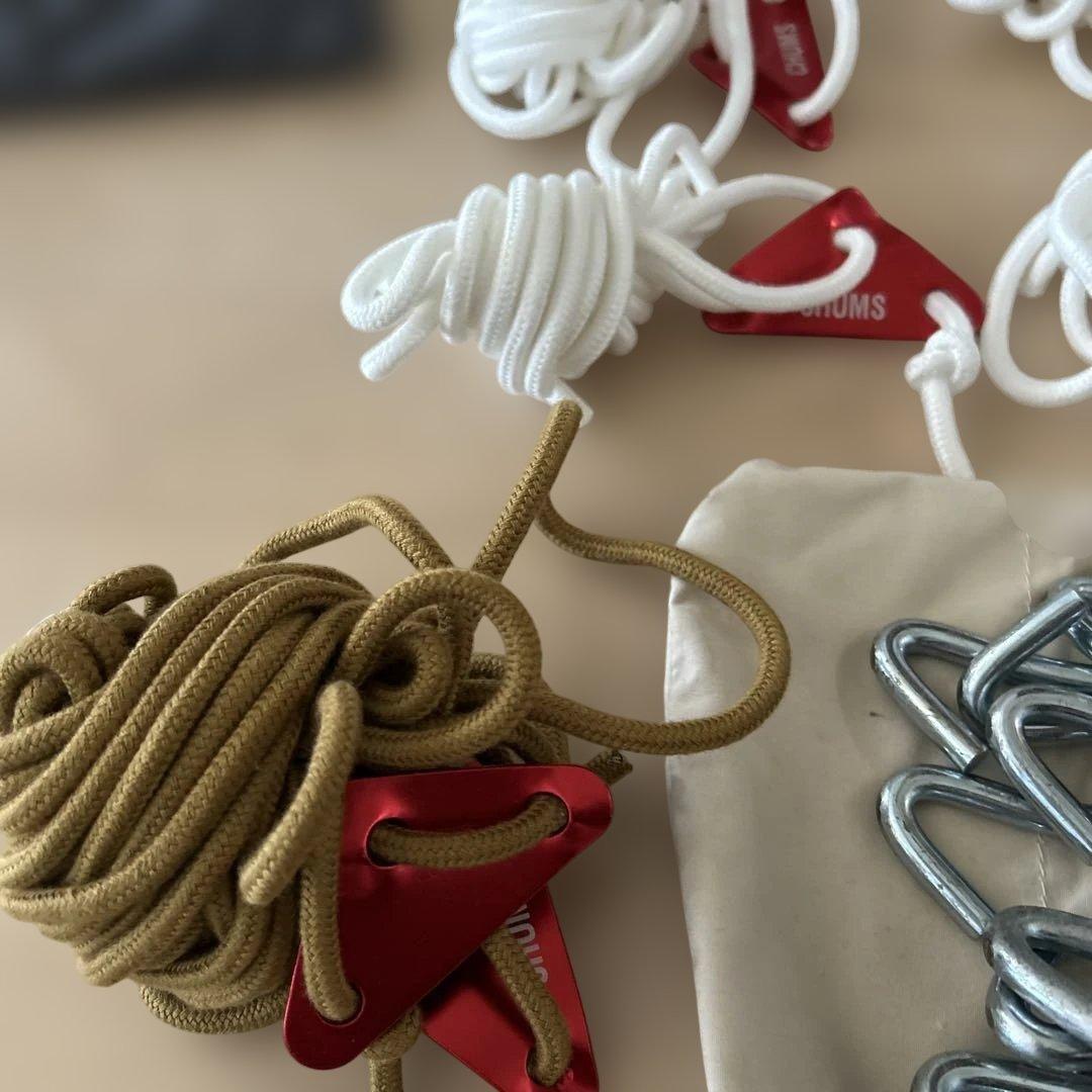 CHUMS キャンプテント ホワイト・イエロー