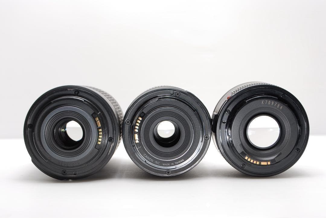 ⭐︎Canon kiss X8i ⭐︎美品 トリプルレンズ 連写&シャッタ速度