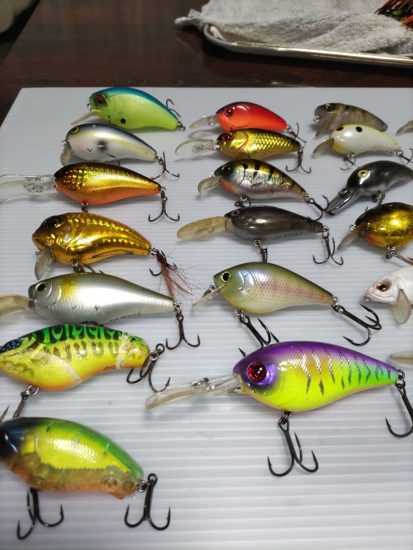 バス釣り引退セット！ハード、ソフト ルアー！