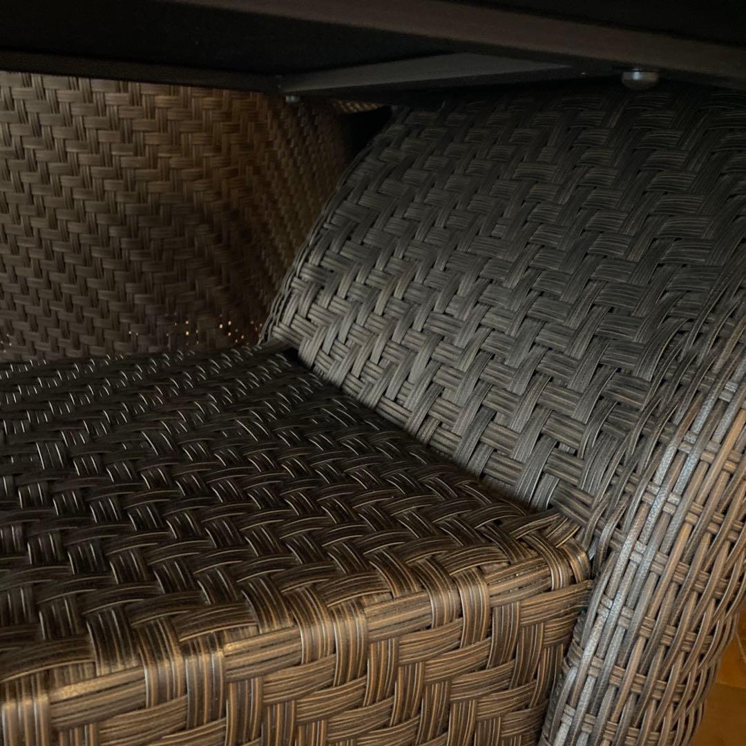 【美品】御影石（花崗岩）天板のセンターテーブル　コストコ　リゾートホテル風