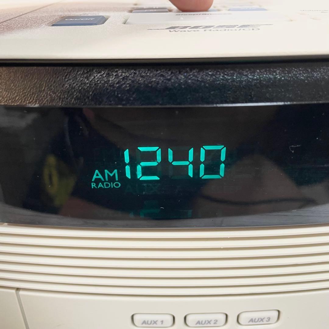 BOSE ボーズ WAVE RADIO CD +Pedestal 台座　外部入力