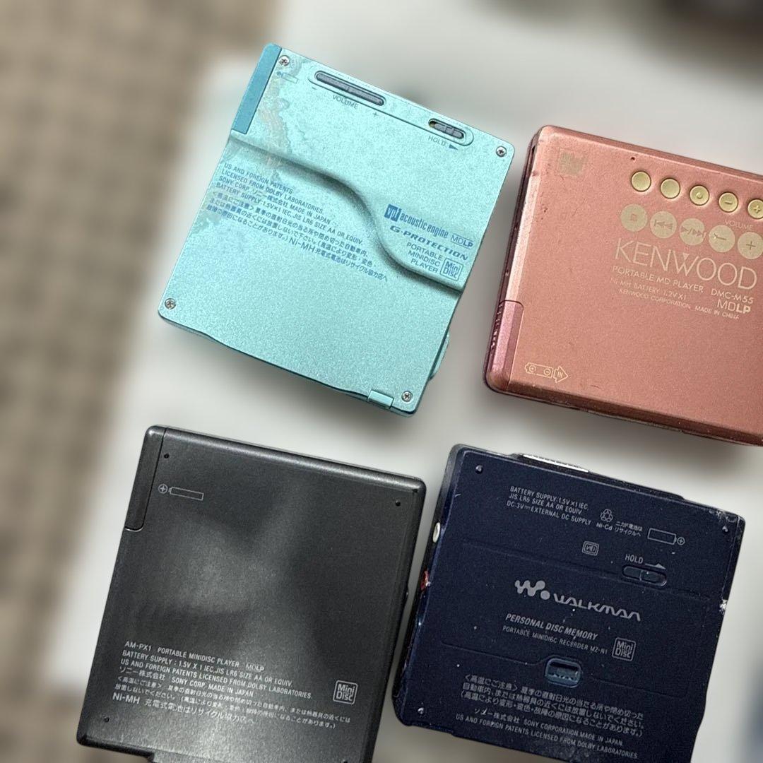 SONY MD WALKMAN カセットプレイヤー　まとめ売り
