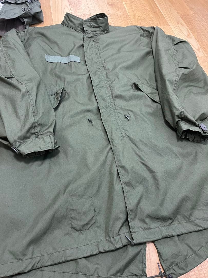 DEAD STOCK 米軍実物 70s M65 フィッシュテール フルセット L