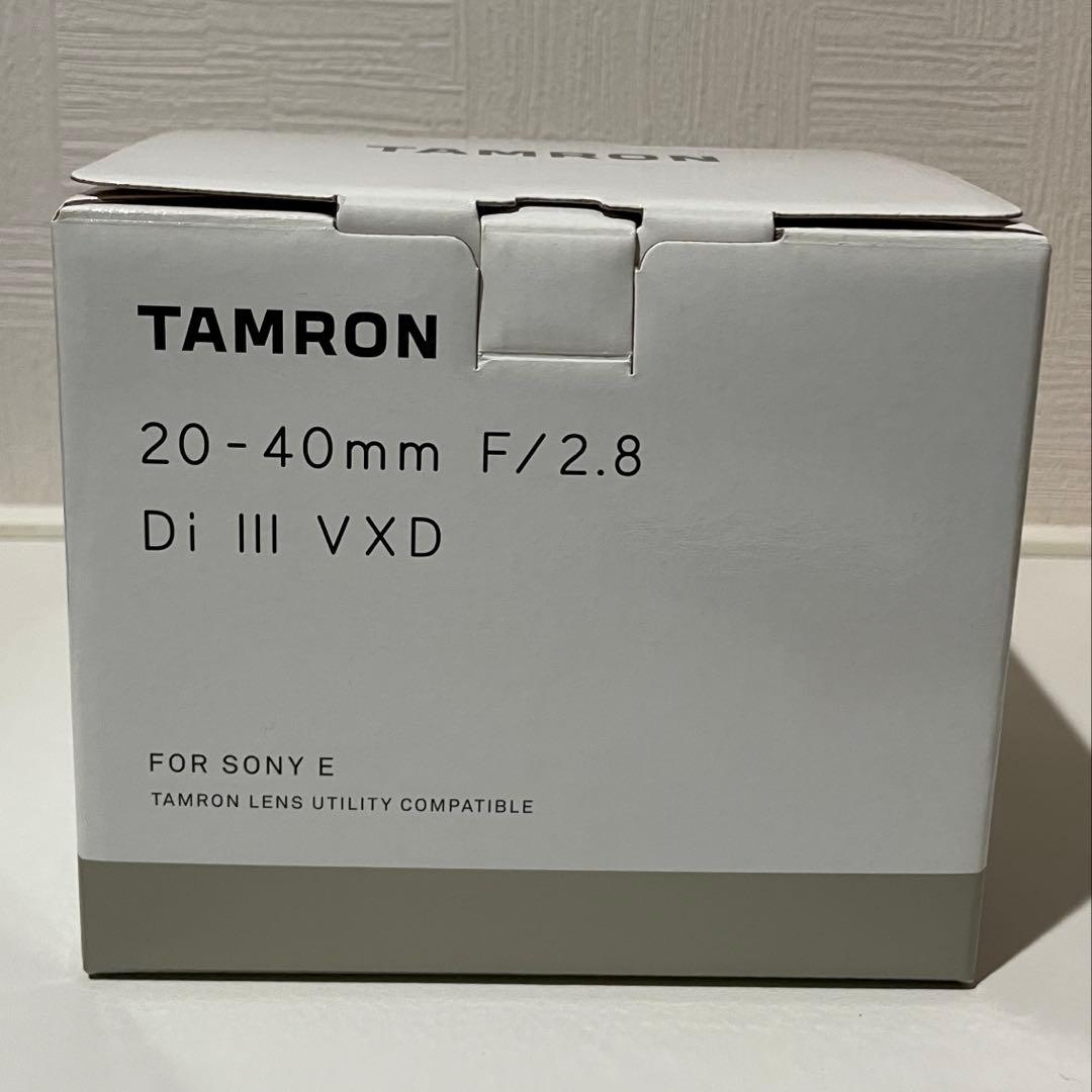 TAMRON 20-40mm F/2.8 Di III VXD ズームレンズ