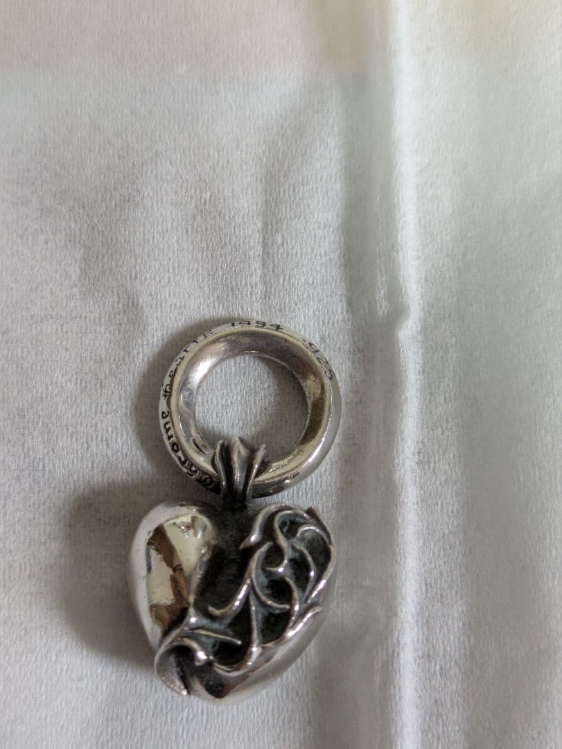 正規品　クロムハーツ　ハートペンダント