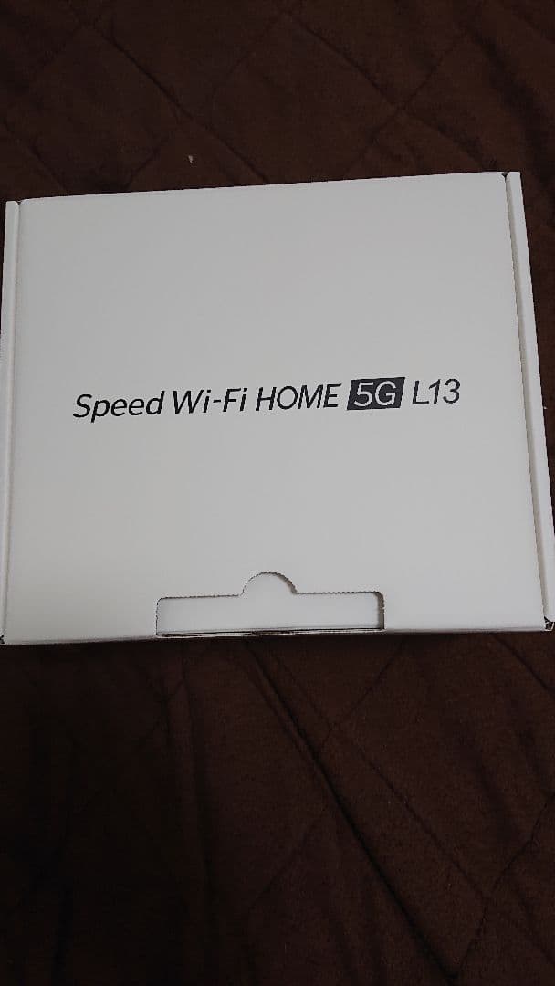 Speed Wi-Fi  5G L13　未開封未使用