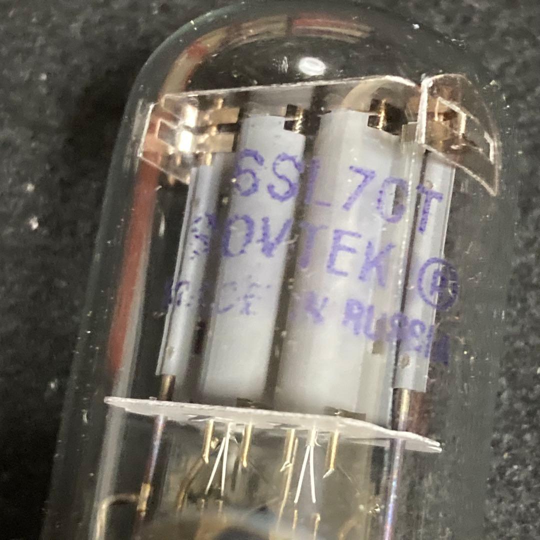未使用品　SOVTEK 6SL7GT 真空管　2個