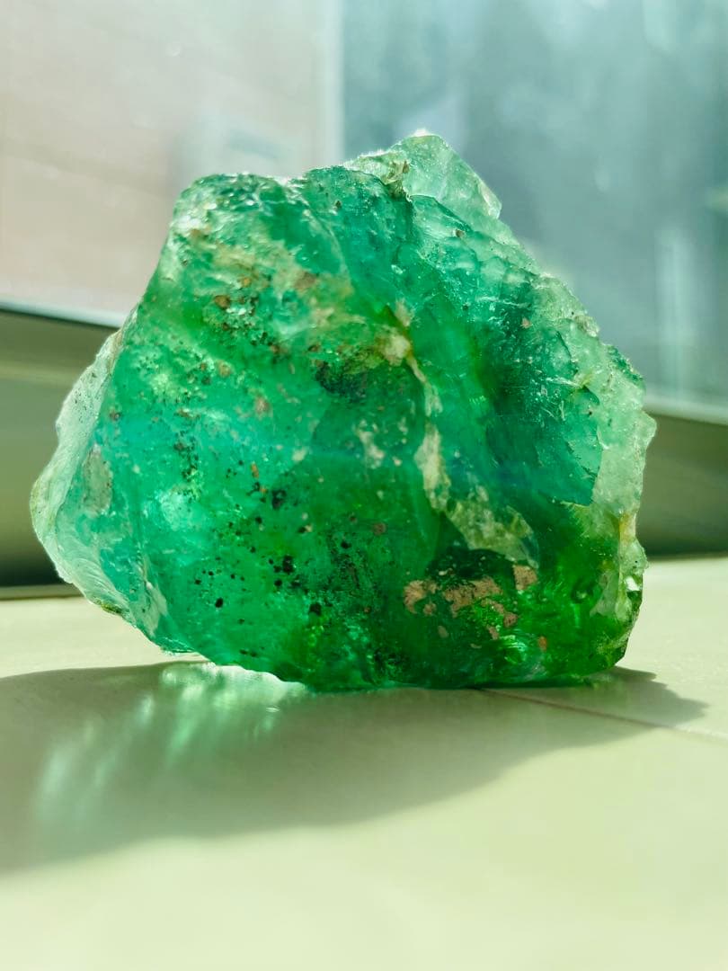 天然か不明 美しい青緑石 インテリア・コレクション向け