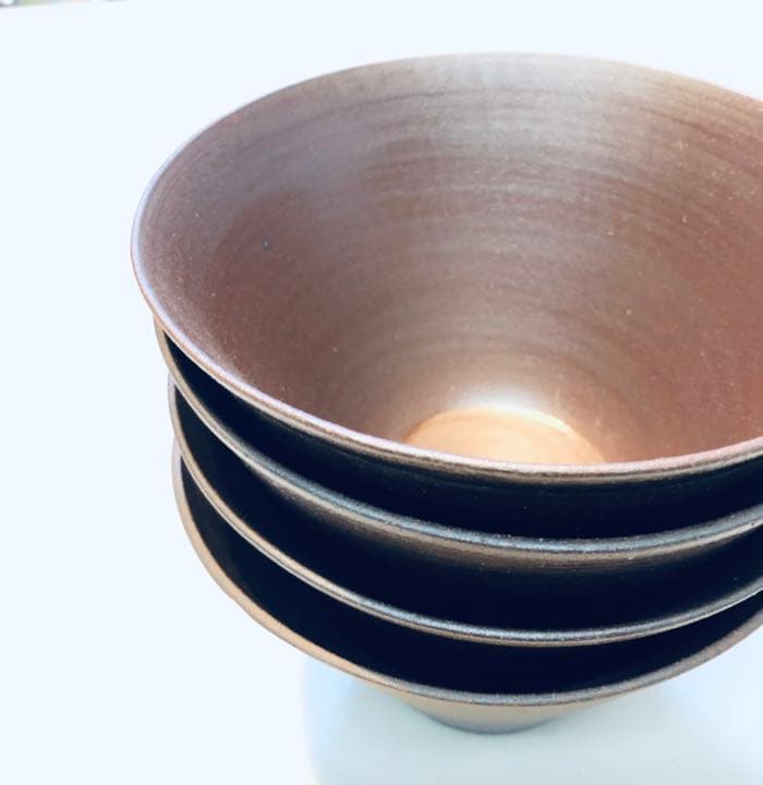どんぶり　ボウル　650cc  茶色