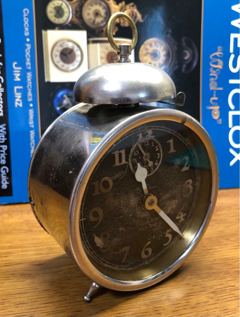 Westclox Black Bird 1922年 アンティーク目覚まし時計