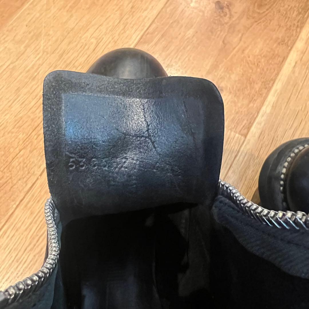 s*i様 GUIDI フロントジップブーツ センタージップ グイディ ブーツ