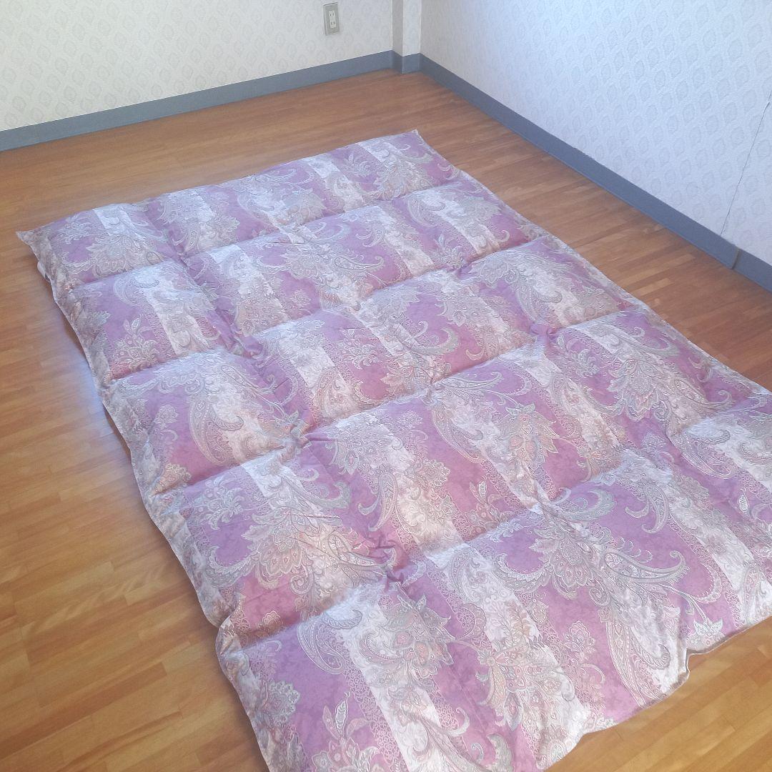 羽毛布団 ペアセット 増量 SDGs リフレッシュ羽毛 清潔 安心 日本製③