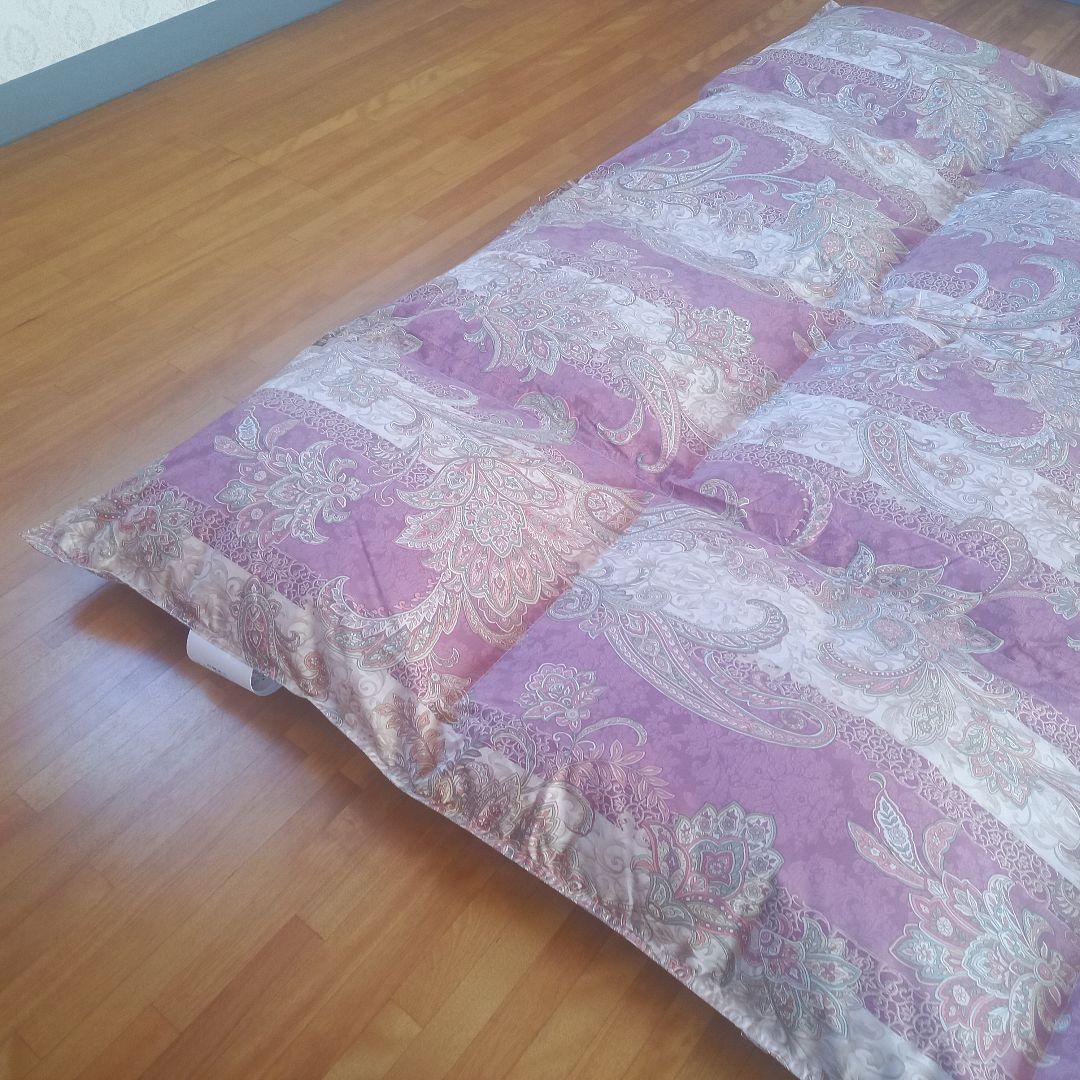 羽毛布団 ペアセット 増量 SDGs リフレッシュ羽毛 清潔 安心 日本製③