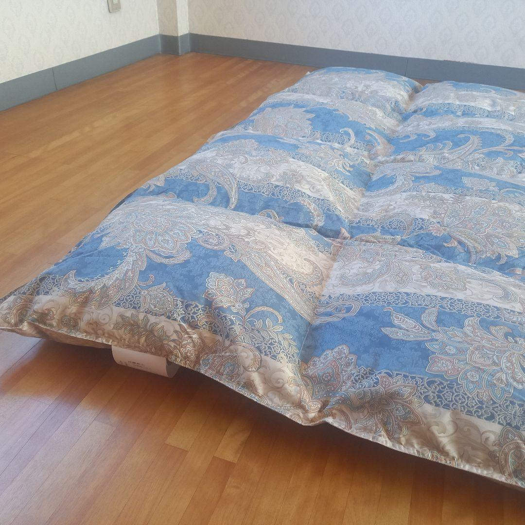 羽毛布団 ペアセット 増量 SDGs リフレッシュ羽毛 清潔 安心 日本製③