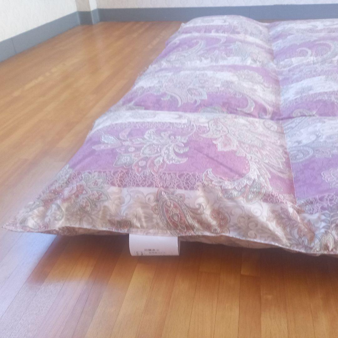 羽毛布団 ペアセット 増量 SDGs リフレッシュ羽毛 清潔 安心 日本製③