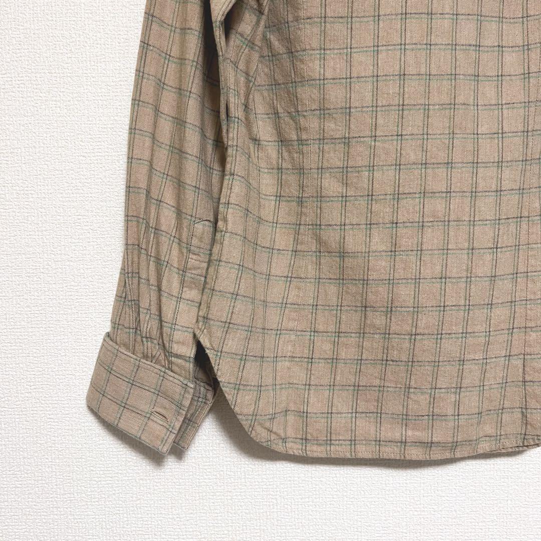 ヴィヴィアンウエストウッド　チェックシャツ　長袖　オーブ刺繍