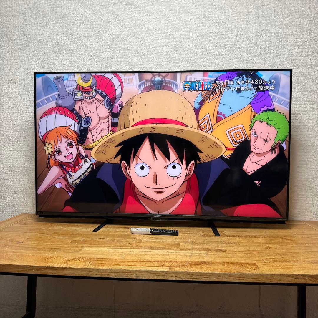 シャープ 60V型 4K 液晶テレビ Android TV 4T-C60AJ1