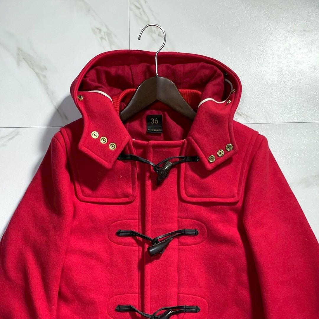 SCYE BASICS ダッフルコート レッド(ユナイテッドアローズ別注) 赤