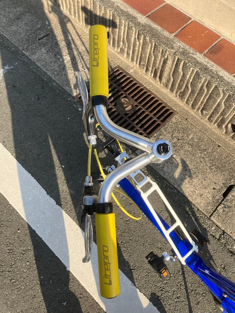 Pacific Carryme折りたたみ自転車カーボンパーツカスタムキャリーミー