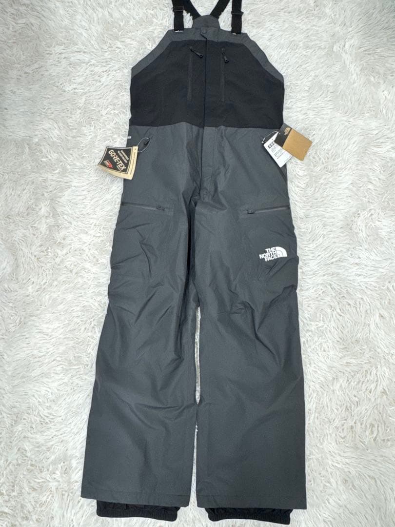 【新品タグ付き】THE NORTH FACE レイバックライドビブ S グレー