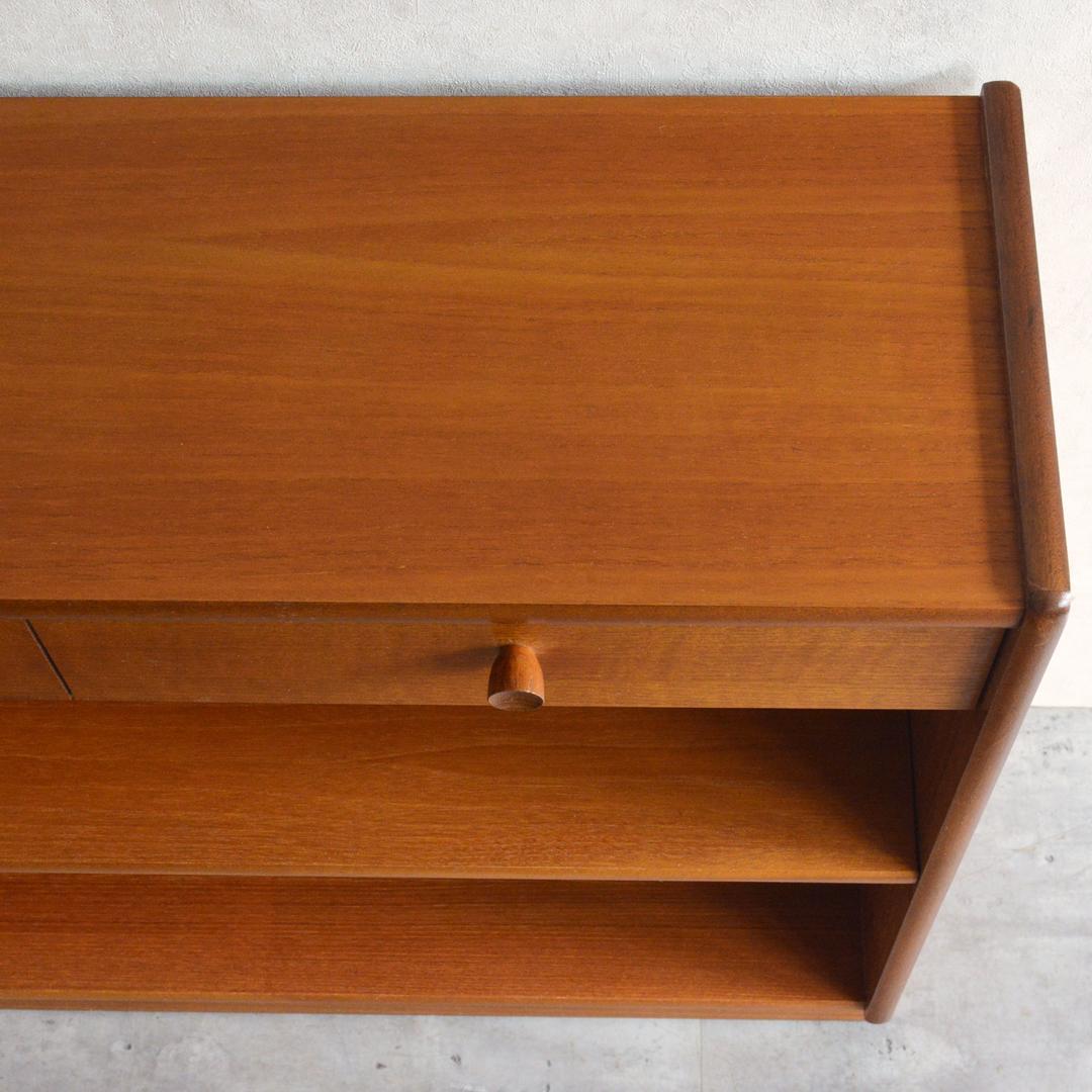 ayura 　Nathanヴィンテージ シェルフ 抽斗付 ブックシェルフ