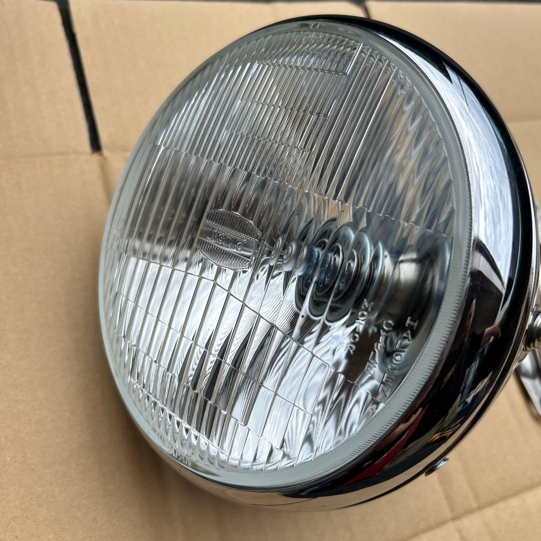 SR400 社外ベッドライト砲弾型