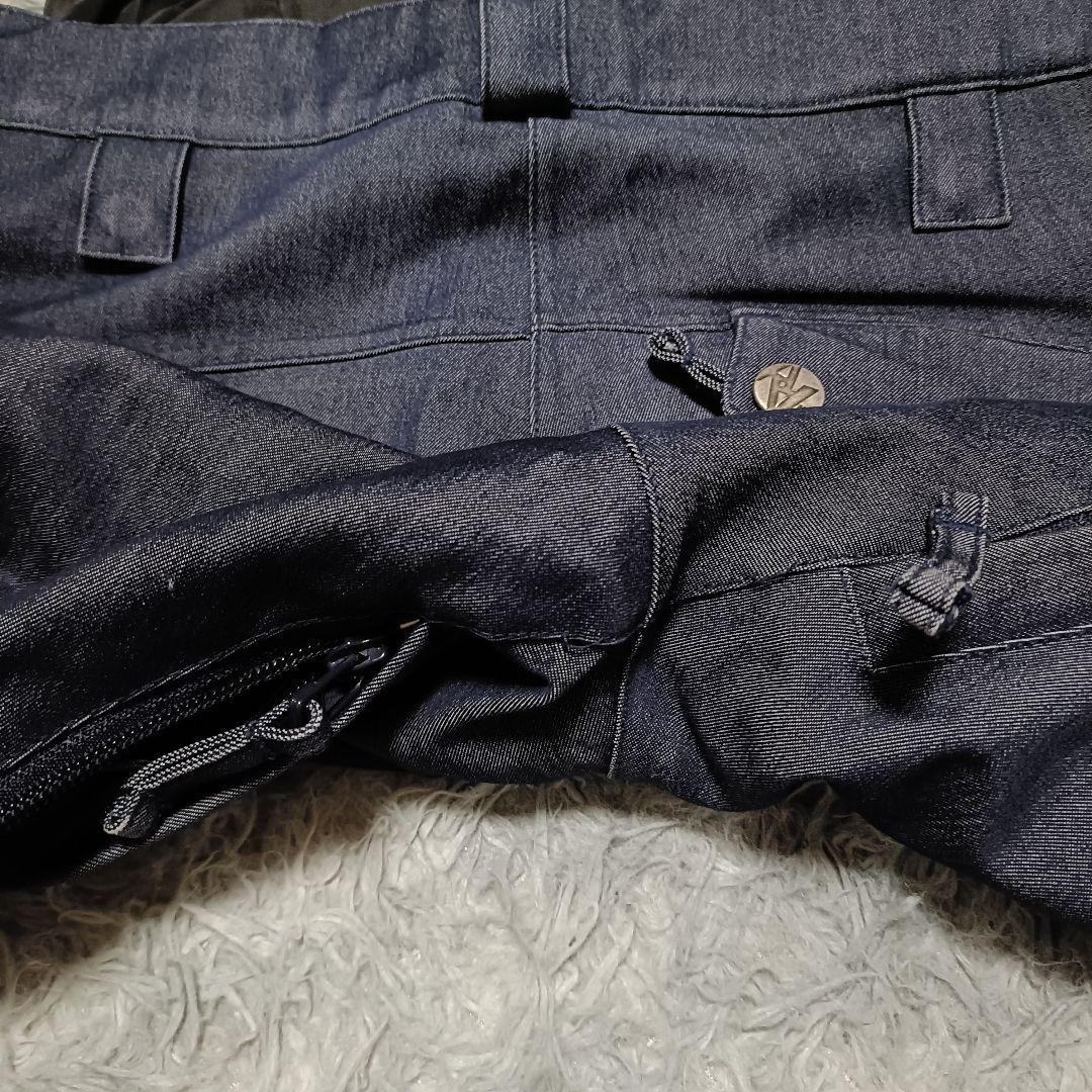 ダブルエーハードウェア スノボ ウェア デニム フレア S スノーウェア