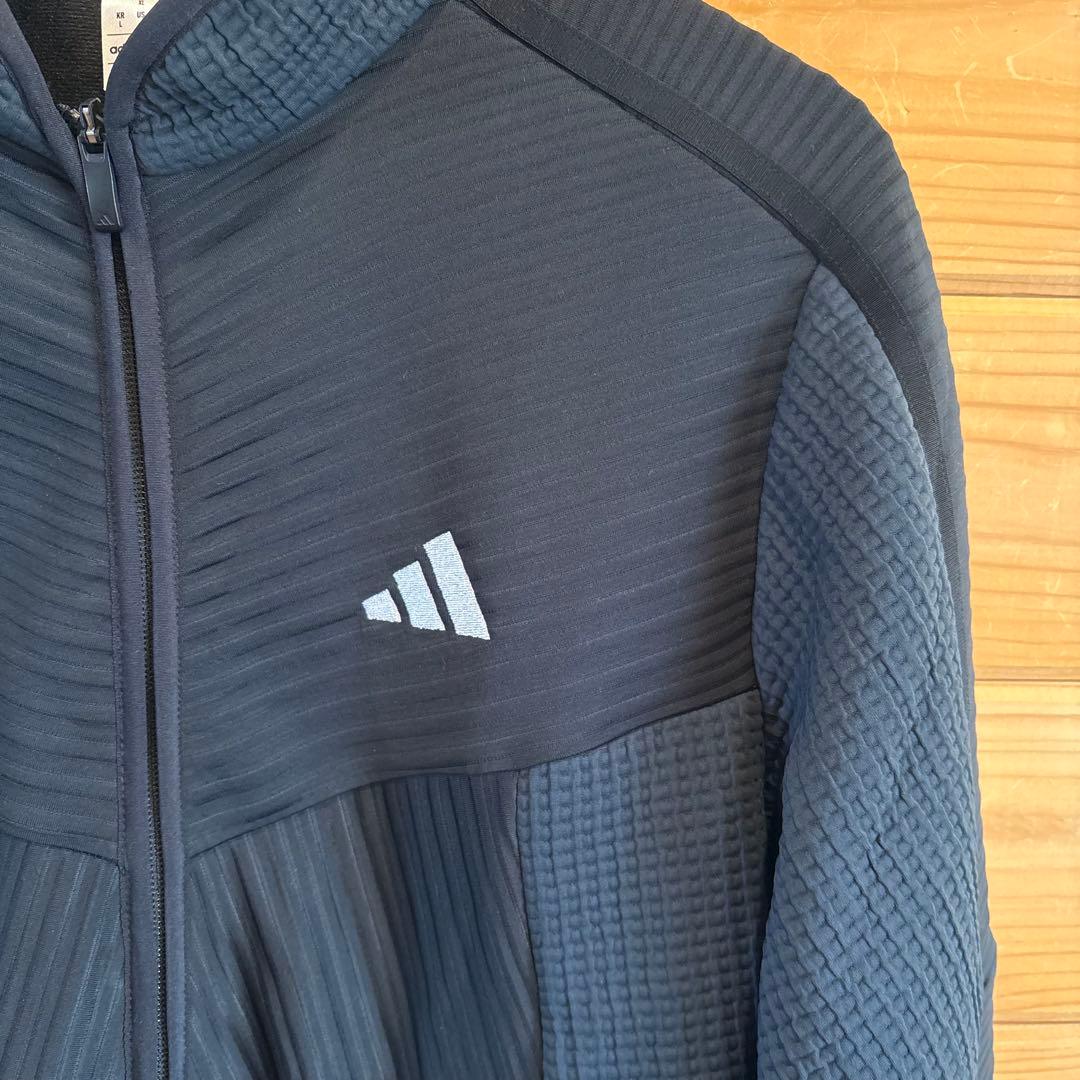 【美品】アディダス ゴルフ COLD. RDY ファブリックミックスジャケット