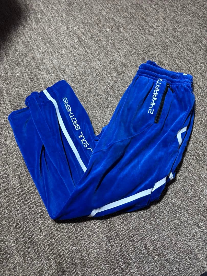 24karats 三代目JSOUL BROTHERS JSB ベロア ジャージ