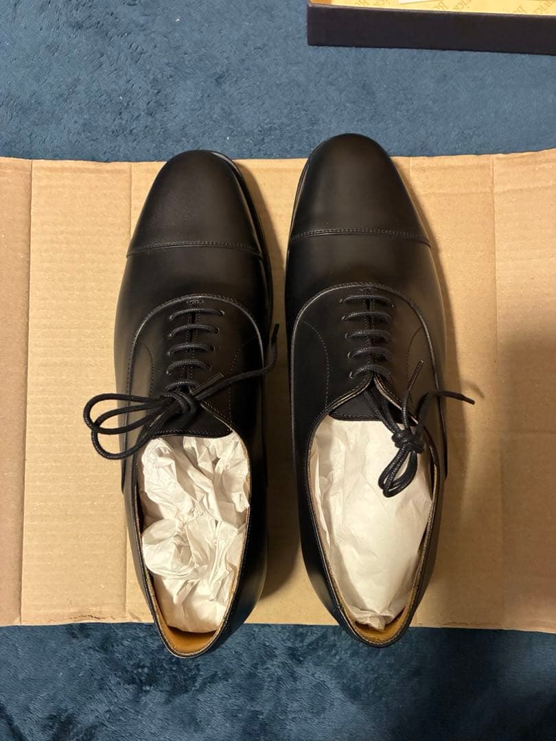 未使用 Berwick ストレートチップ UK7.5(27.0cm)