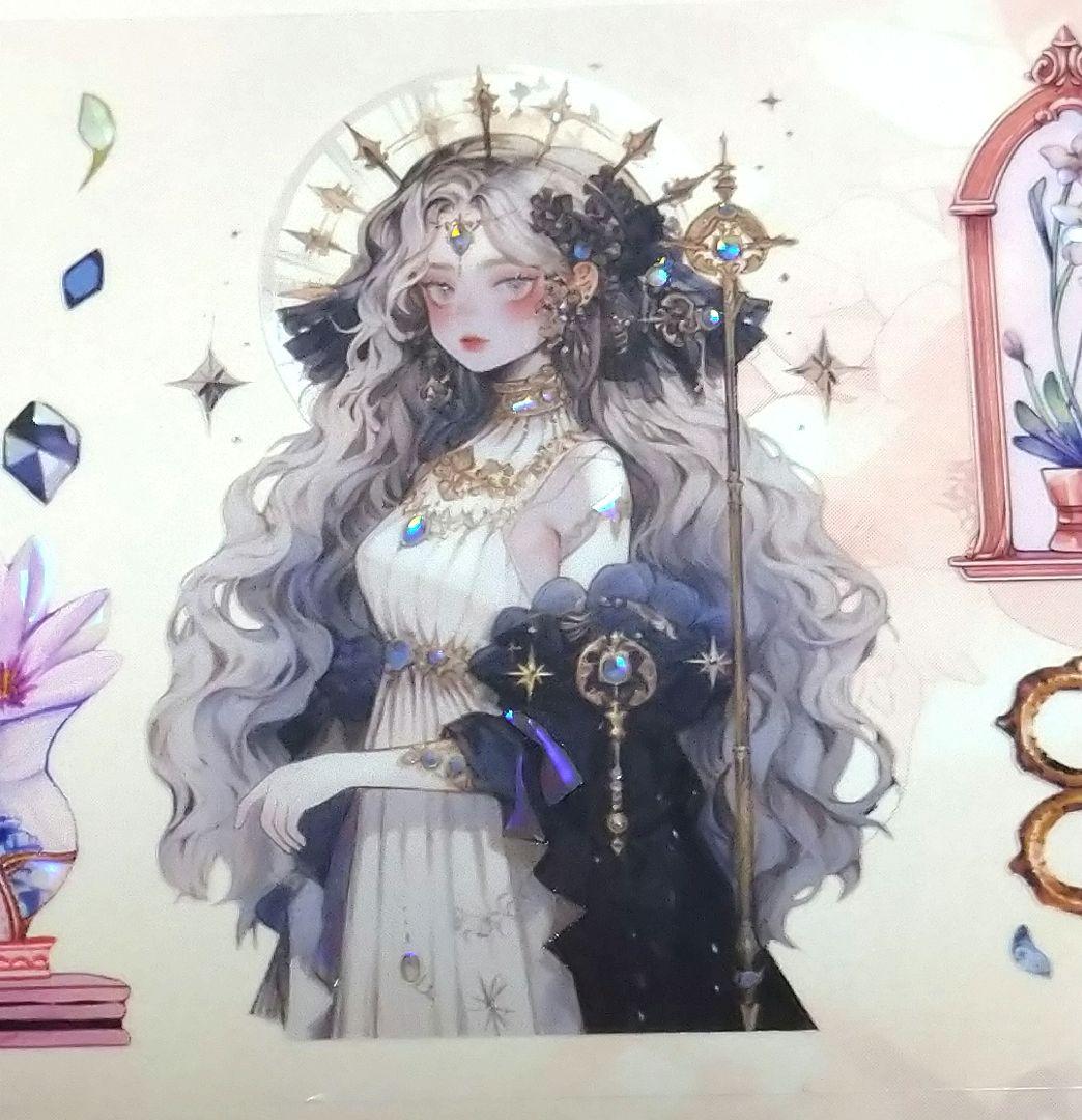 廃盤品✩J1059＃星篁月暮(贝壳光)涧月传说切り売り海外人物女の子AIマステ