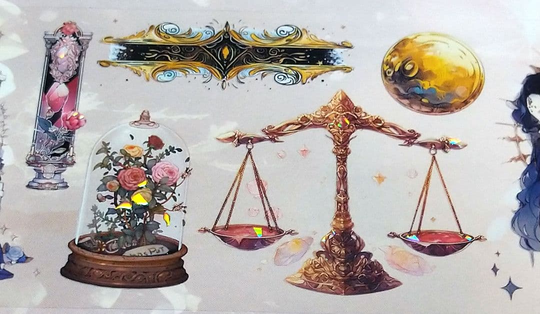 廃盤品✩J1059＃星篁月暮(贝壳光)涧月传说切り売り海外人物女の子AIマステ