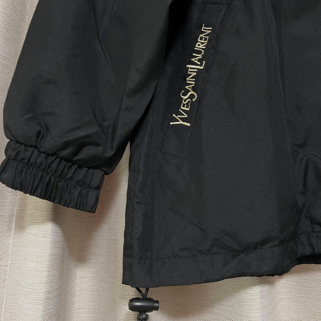 Yves Saint Laurent 黒 ナイロンジャケット 未使用タグ付き