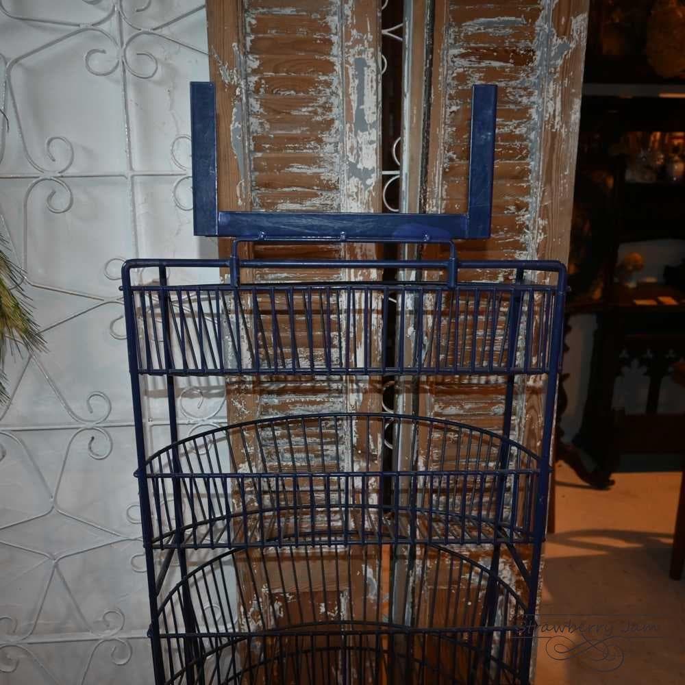 L3710-30-1 ヴィンテージ ベジタブルラック 収納 ワイヤーバスケット