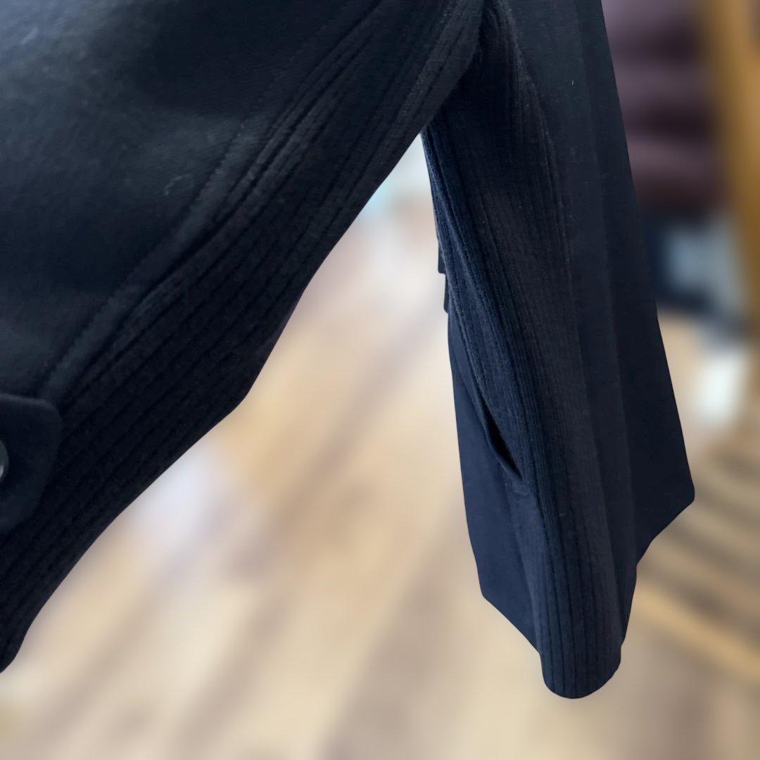 レリアン　ホワイトレーベル11号　近年タグ　濃紺　ウールのピーコート　冬