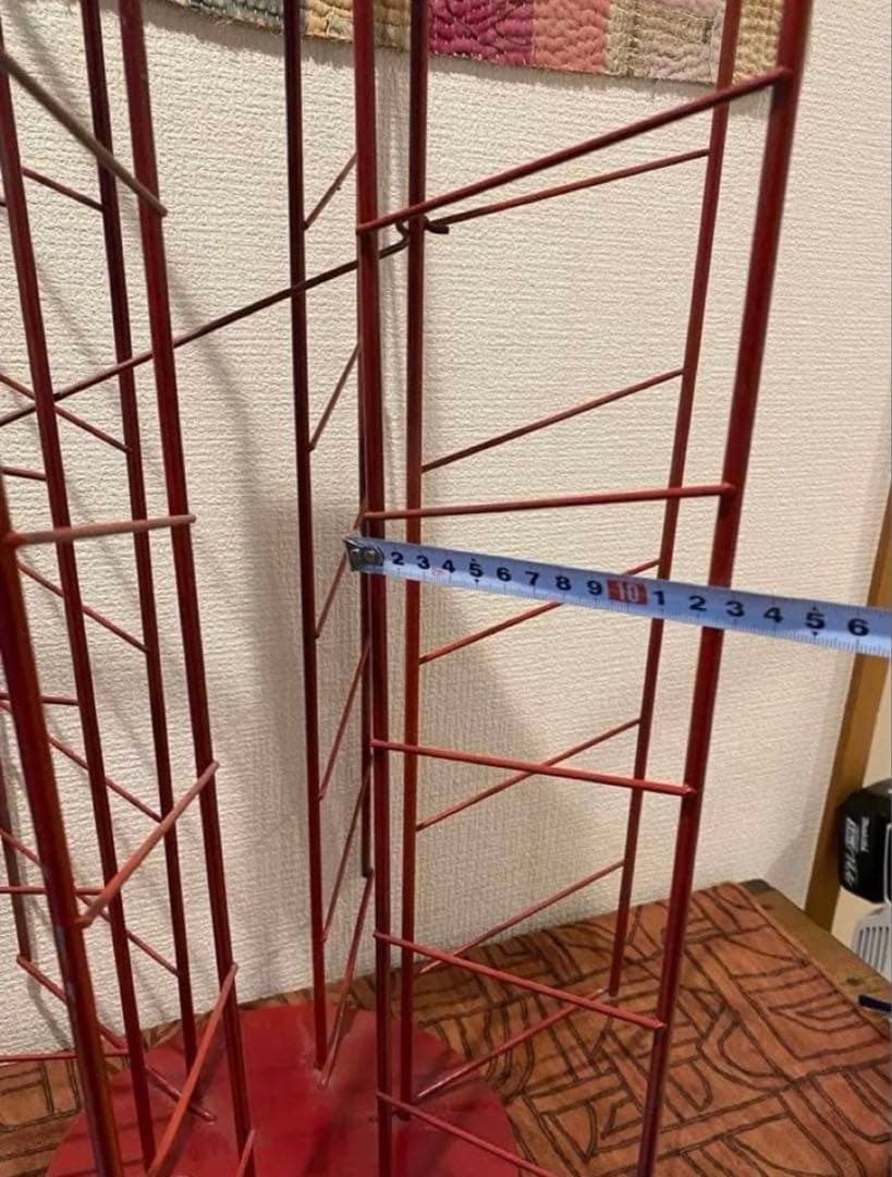 什器　回転ラック1台 古道具