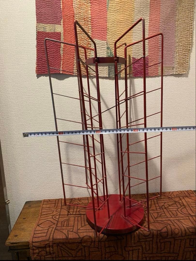 什器　回転ラック1台 古道具