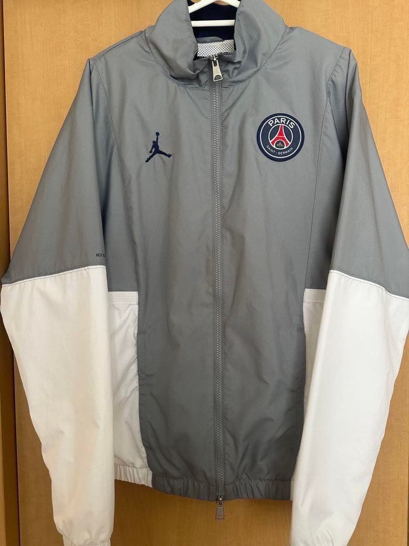 ムーちゃん　PSG × JORDAN ナイロン セットアップ ホワイト