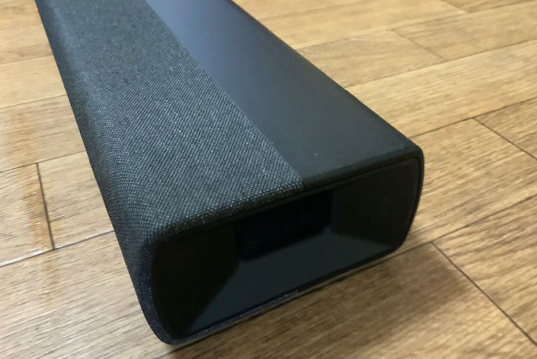 DENONサウンドバー DHT-S217とYAMAHAサブウーファーアンプ