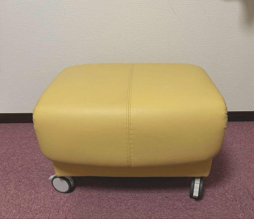 MARUICHI オットマン　スツール キャスターロック付き