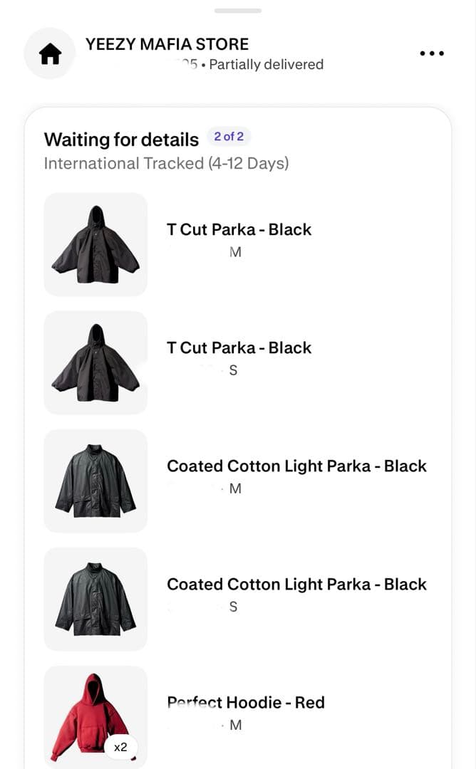 ジャケット・アウター YEEZY GAP BALENCIAGA T CUT S